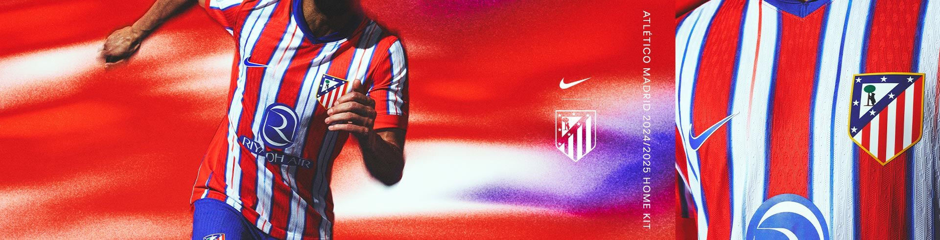 nike atletico de madrid home kit 24 25 es (portada fans)