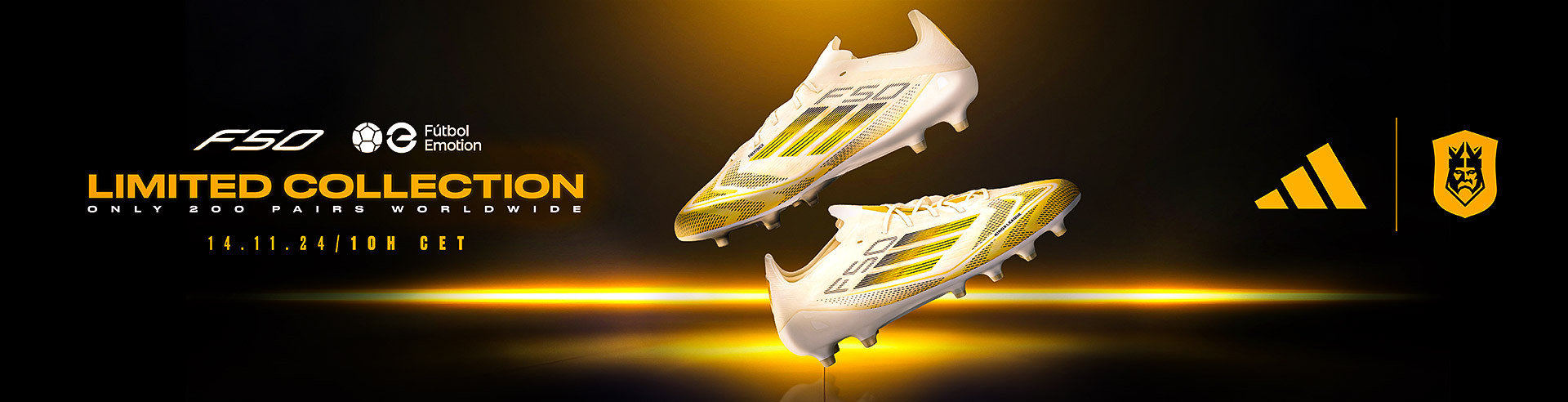 adidas f50 kings league x futbol emotion noviembre 2024