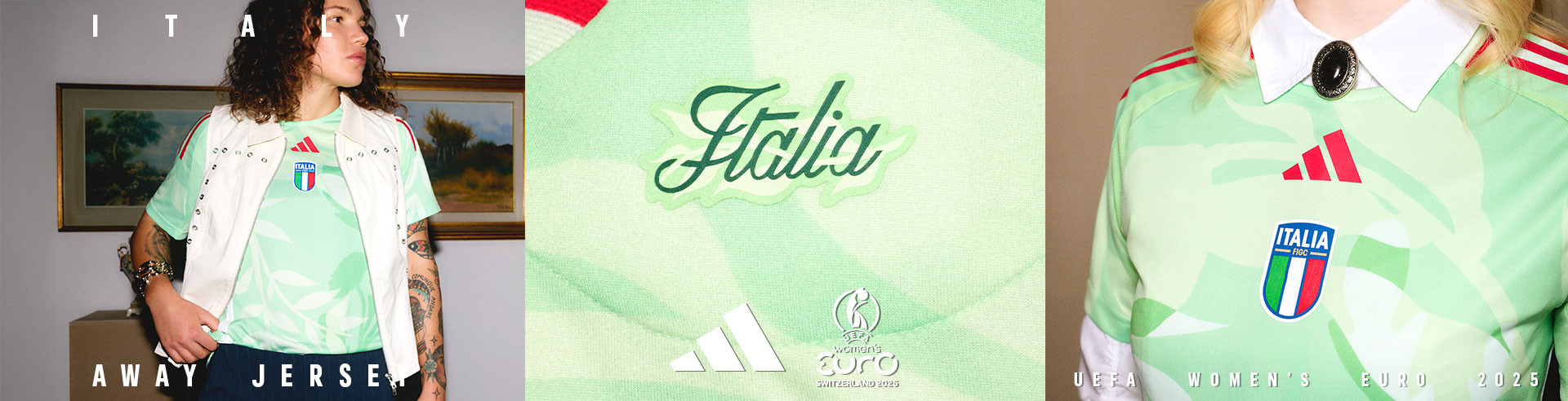 adidas euro femenina away kits 2025 it