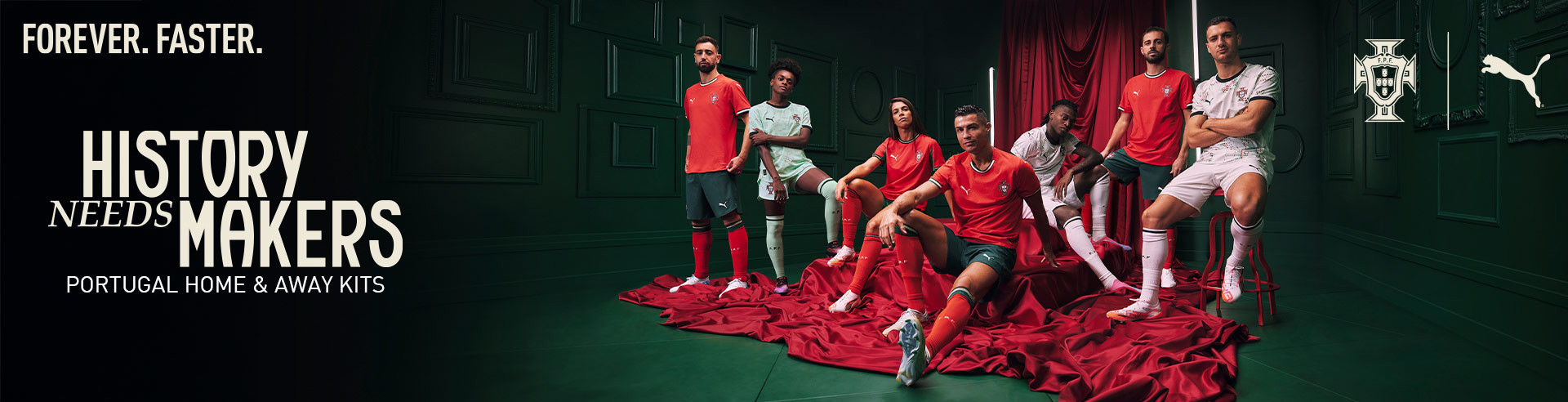 puma portugal home & away kit all