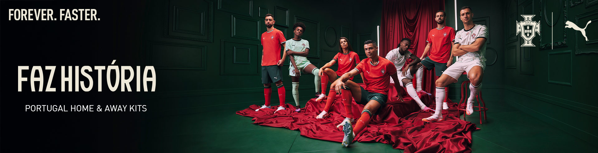 puma portugal home & away kit pt