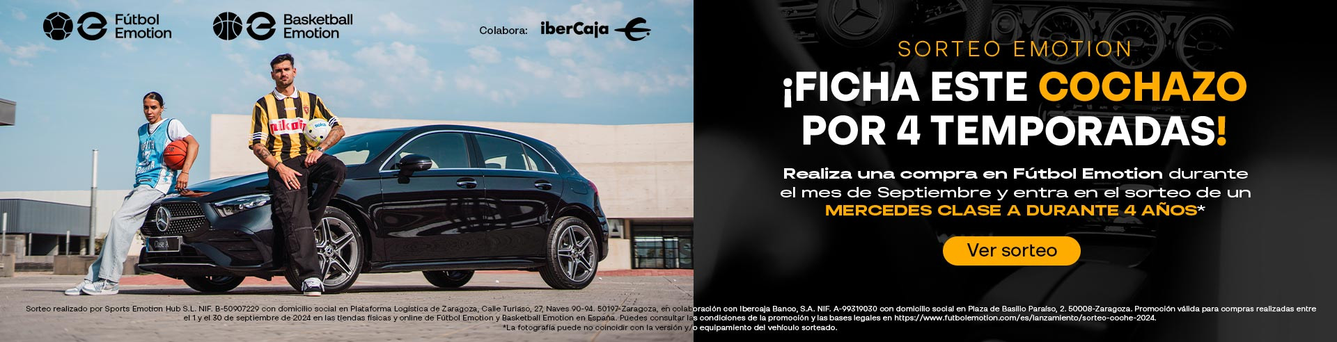 sorteo coche fe, be, ibercaja 2024 es