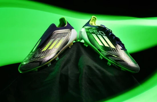 Adizero green football boots best sale