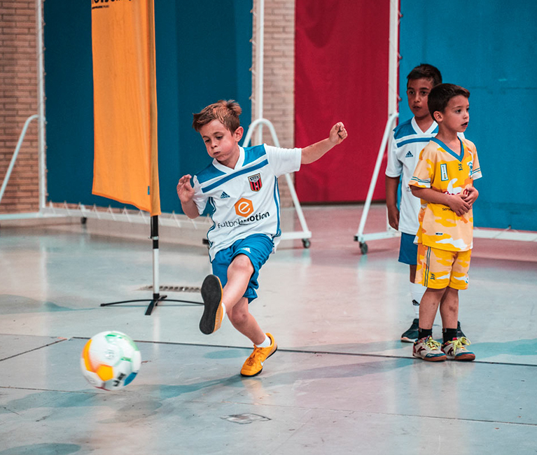 Zapatillas de fútbol sala para niños y niñas - Fútbol Emotion