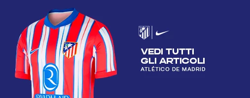 Tutto l'abbigliamento dell'Atletico Madrid