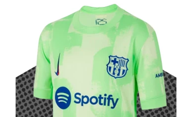 BARCELONA FC THIRD KIT 